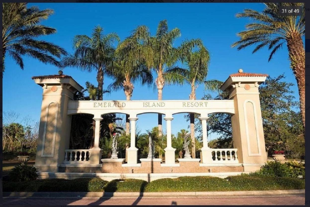 7 Bedroom, 6 Bath And Pool Near Disney In Emerald Island 4 King Master Suites Kissimmee Exteriör bild